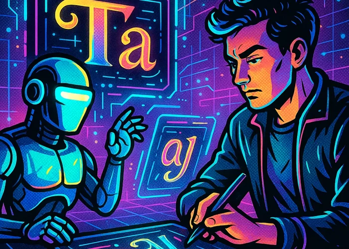 How AI Tools Enhance Human Creativity in Typography Design