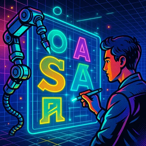 Balancing Automation and Creativity In practical terms AI driven projects include automated font generation innovative